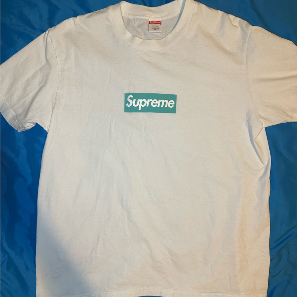Tiffany & co. x Supreme T-shirt unisex